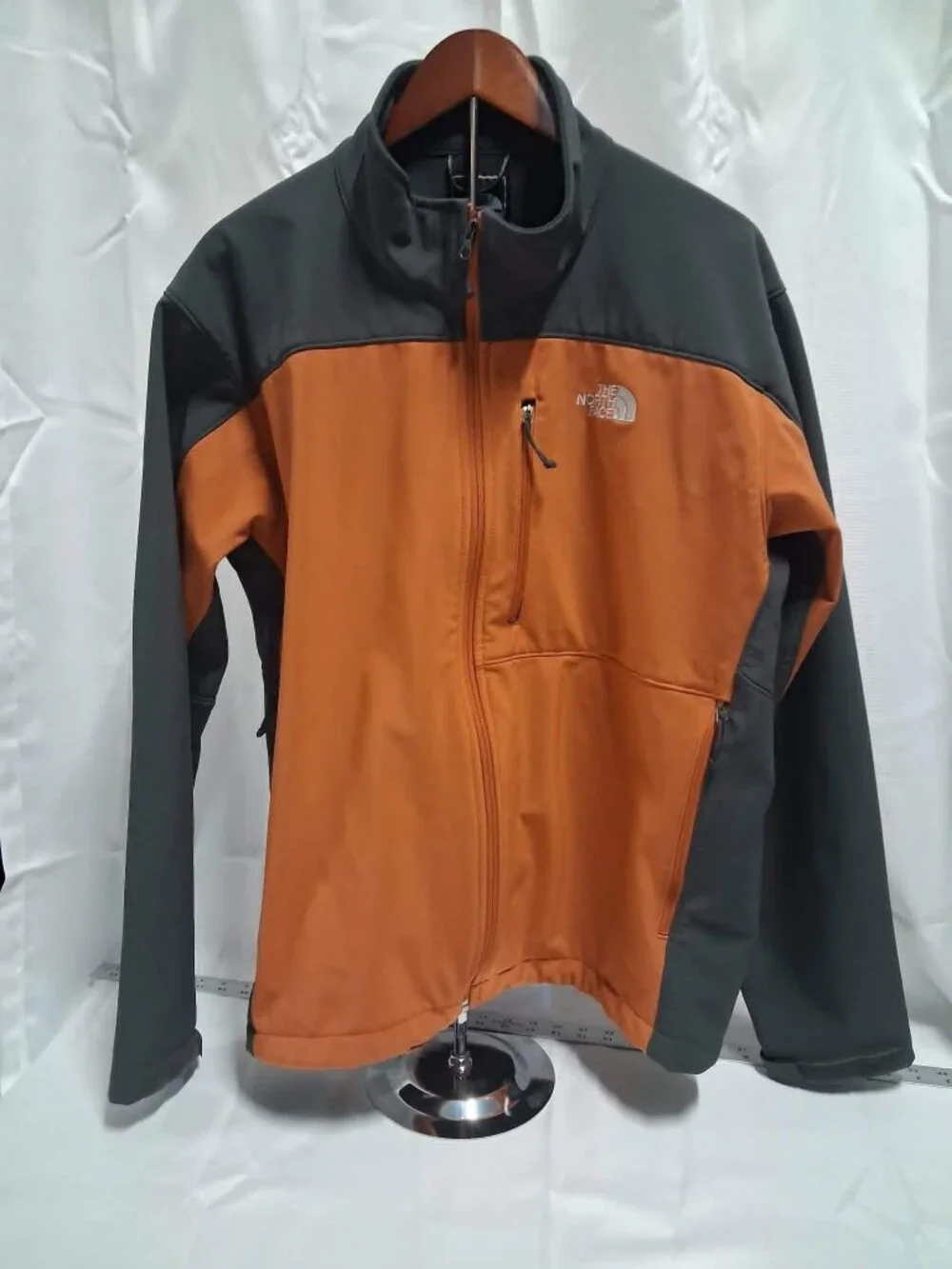 The North Face Men's Apex Bionic Jacket Orange Black Size XL